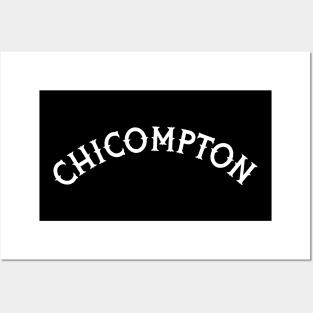 Chicompton ))(( Chicago Compton Mashup Jersey Style Posters and Art